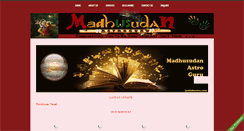 Desktop Screenshot of madhusudanastroguru.com